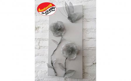 Wire Mesh Wall Sculpture
